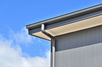 Gutter System on Roofline